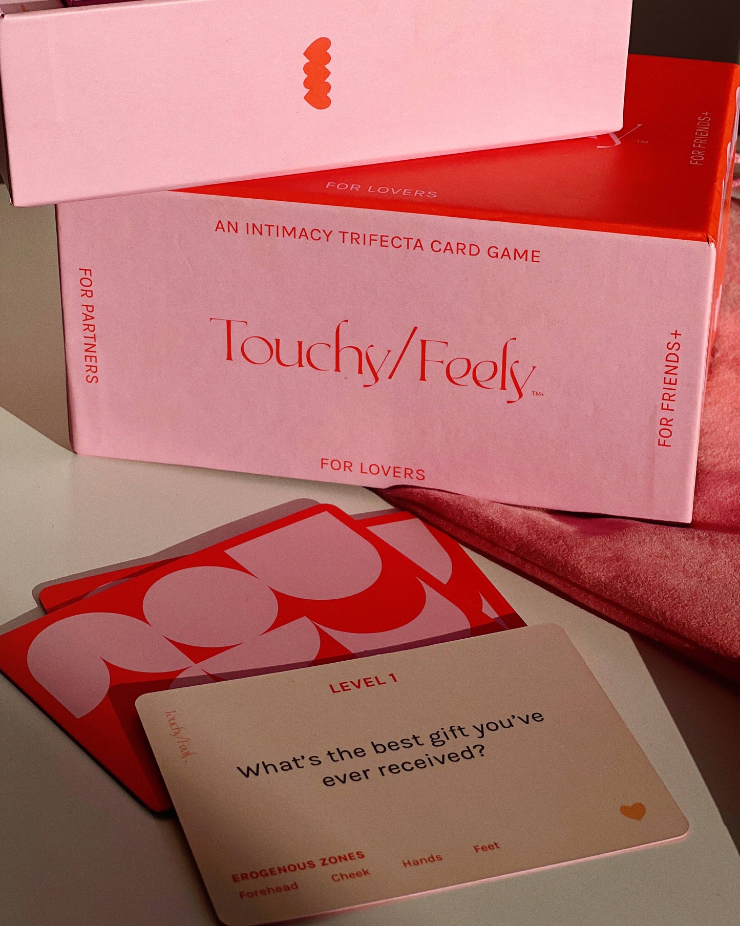 TOUCHY/FEELY™ intimacy card game