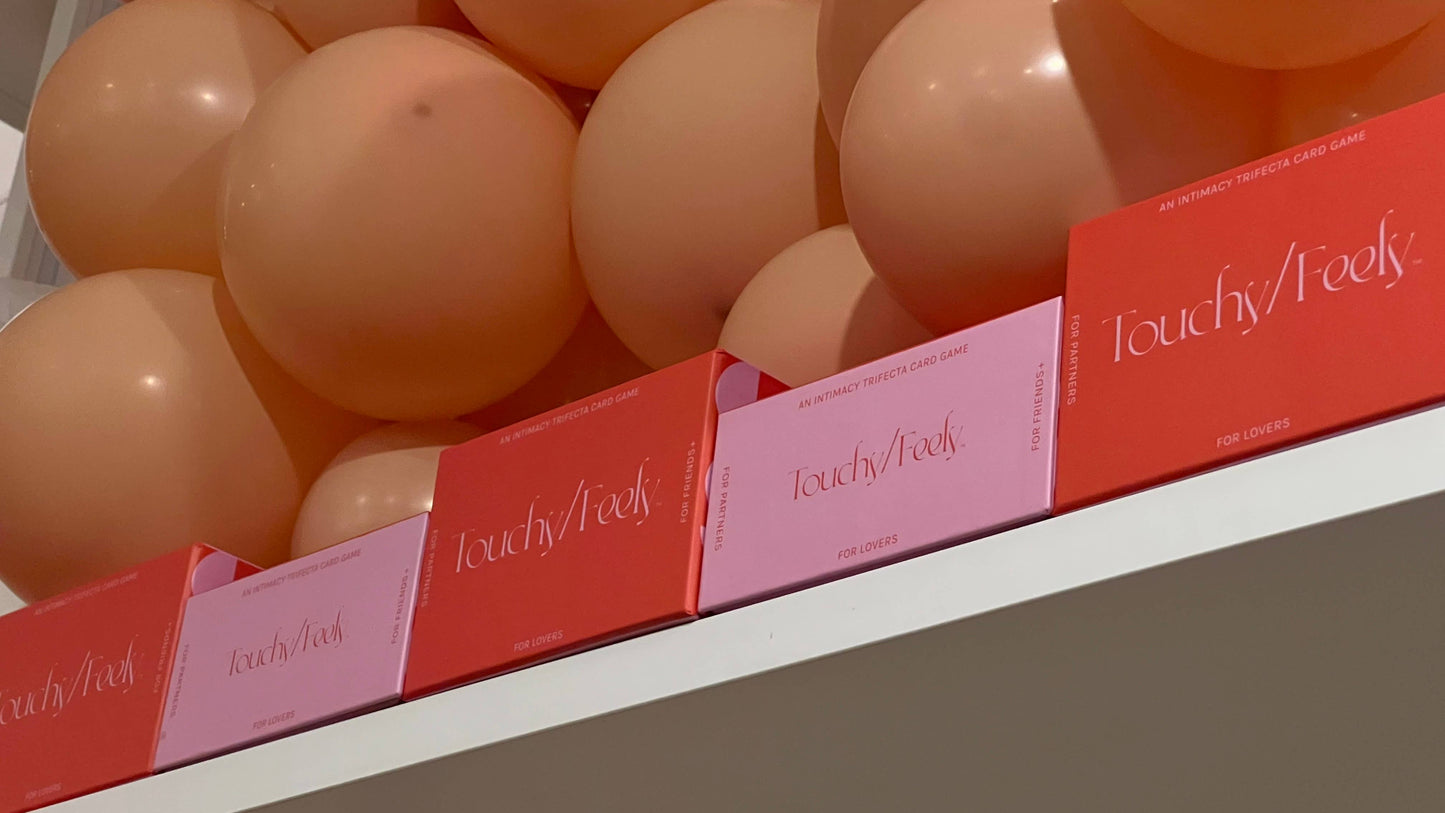 TOUCHY/FEELY™ intimacy card game