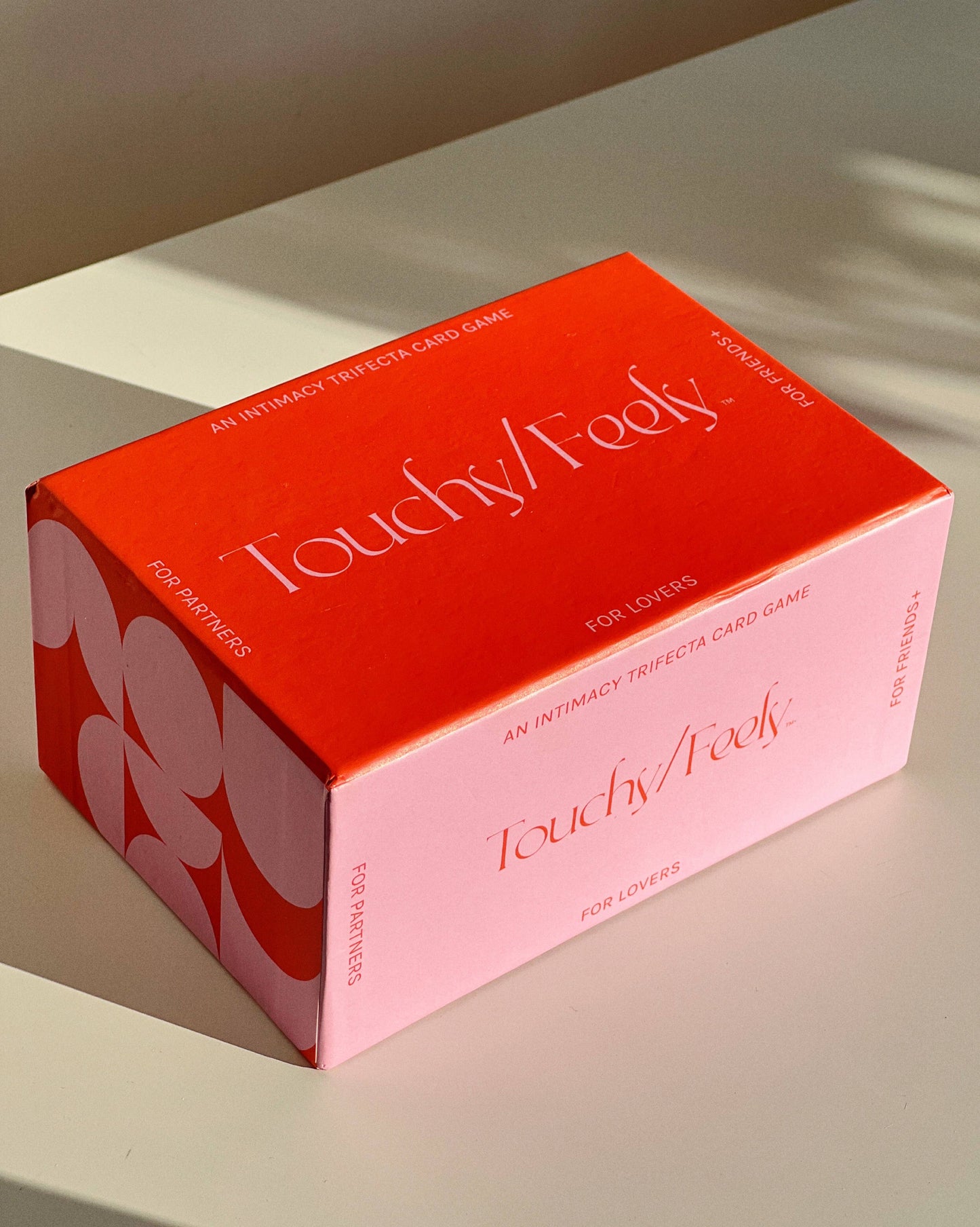 TOUCHY/FEELY™ intimacy card game
