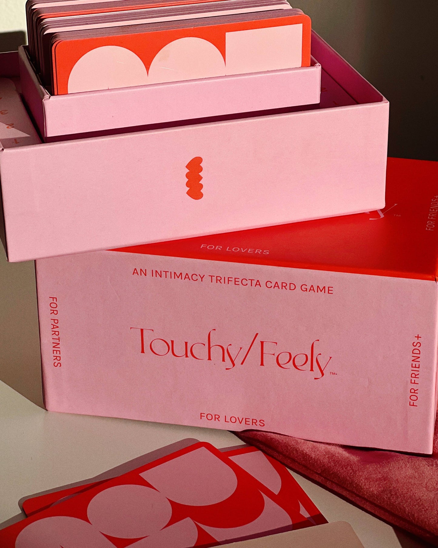 TOUCHY/FEELY™ intimacy card game