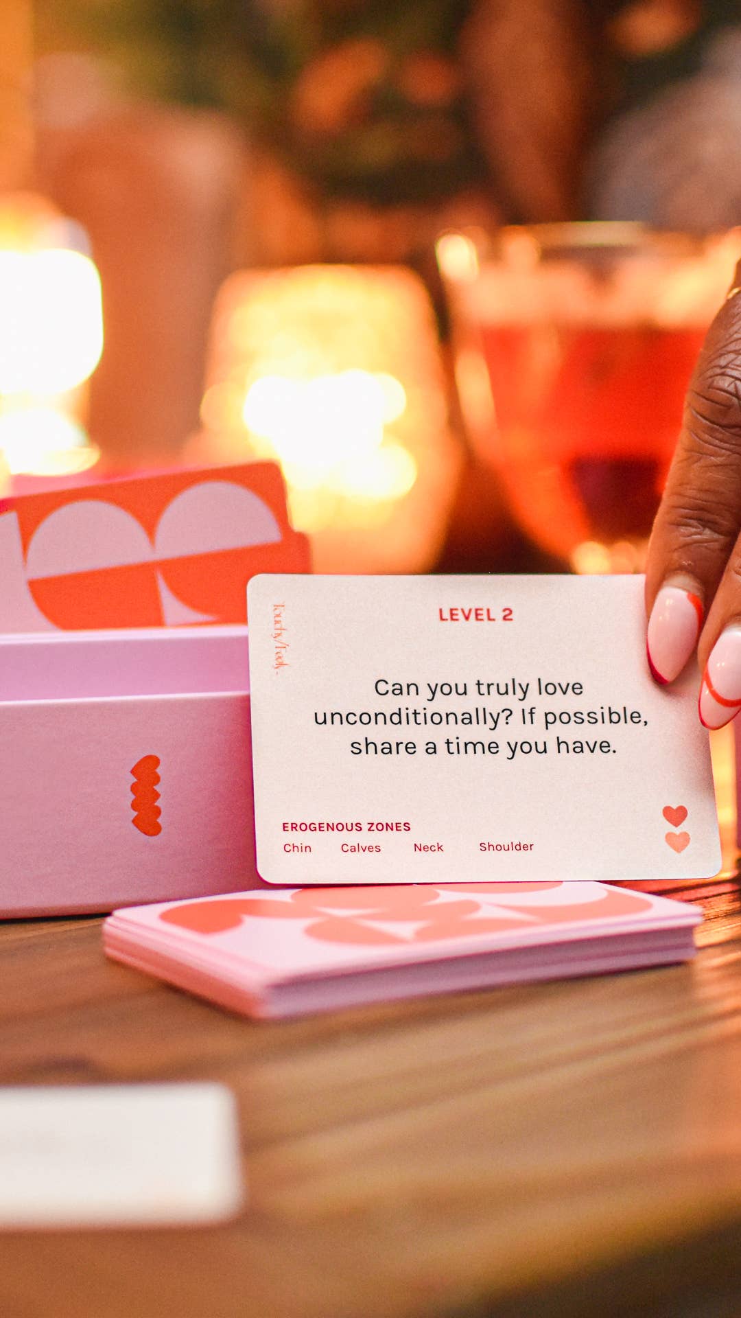 TOUCHY/FEELY™ intimacy card game