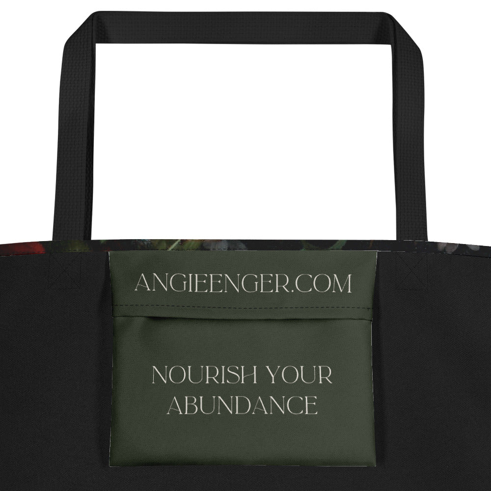 ABUNDANCE | Large Tote Bag With Pocket