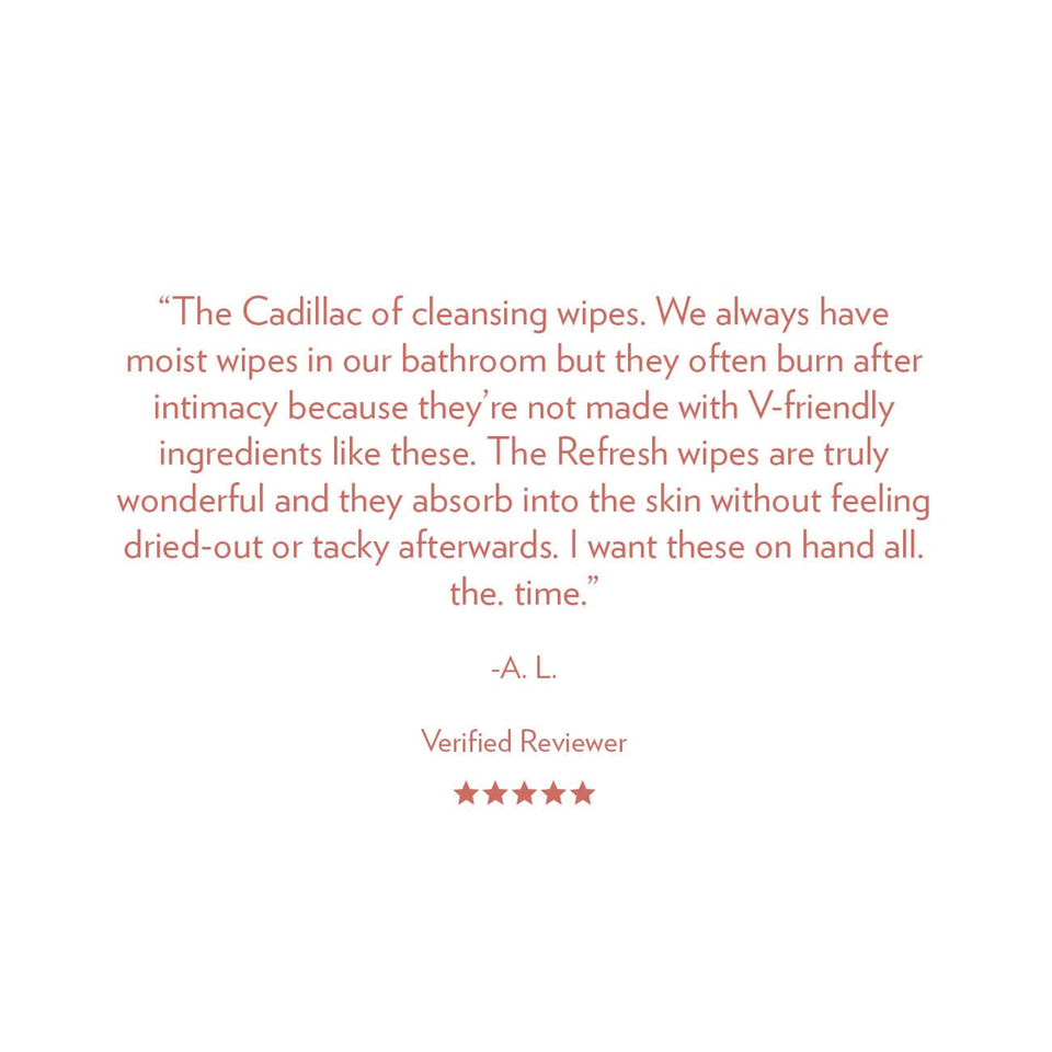 Rosebud Woman Refresh Intimate Cleansing Wipes