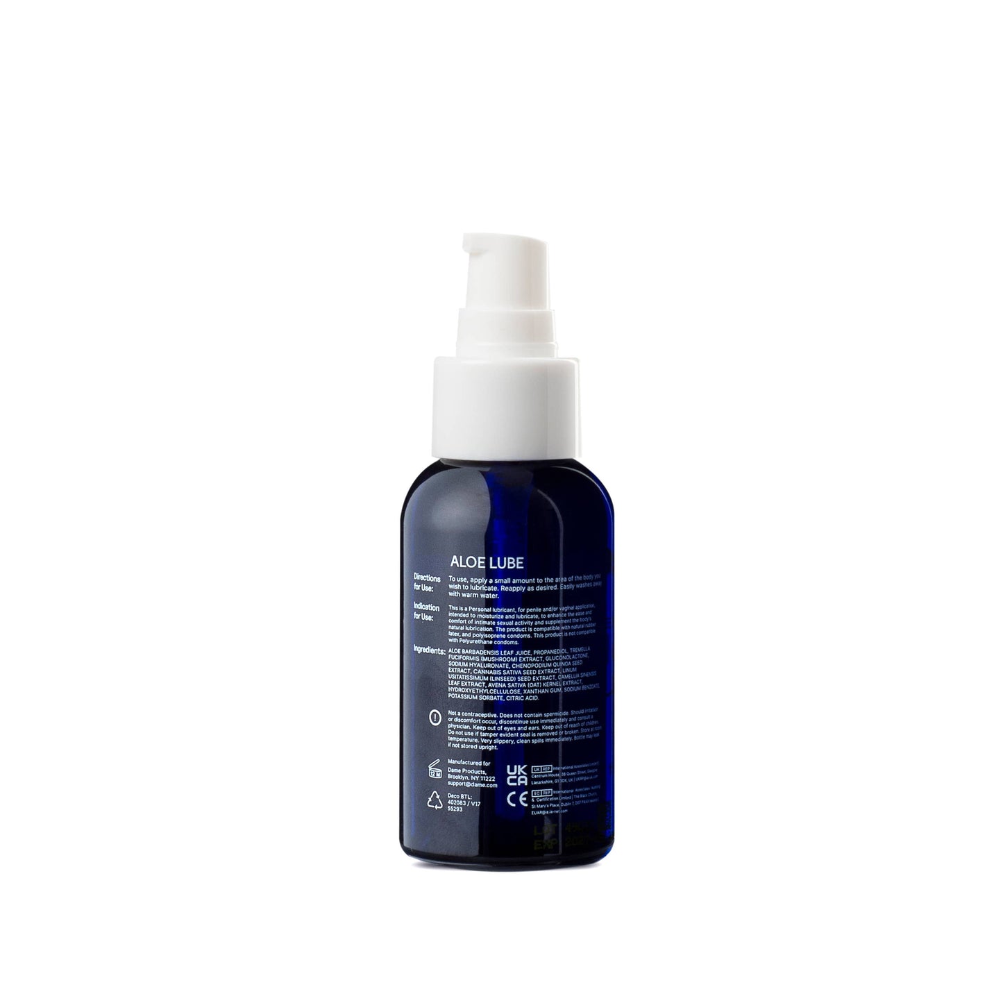 Aloe Lube 2oz | Natural pH-Balanced Travel Lubricant