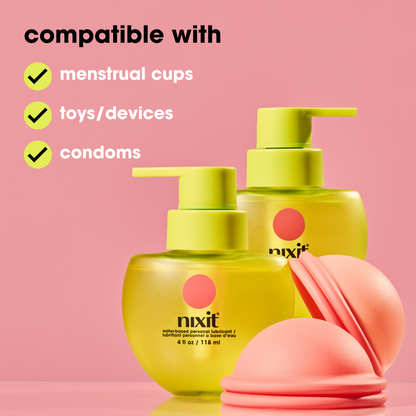 Nixit water-based personal lubricant