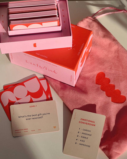 TOUCHY/FEELY™ intimacy card game