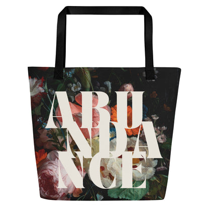 Rachel Ruysch Floral Tote Bag Abundance_Angie Enger