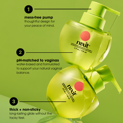 Nixit water-based personal lubricant