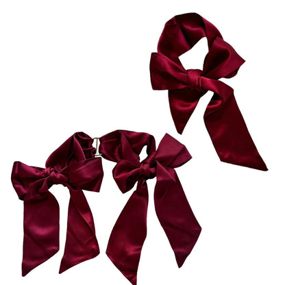 Silk Bondage Set Wrist Ties Blindfold