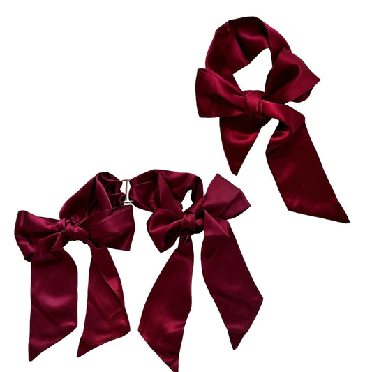 Silk Bondage Set Wrist Ties Blindfold
