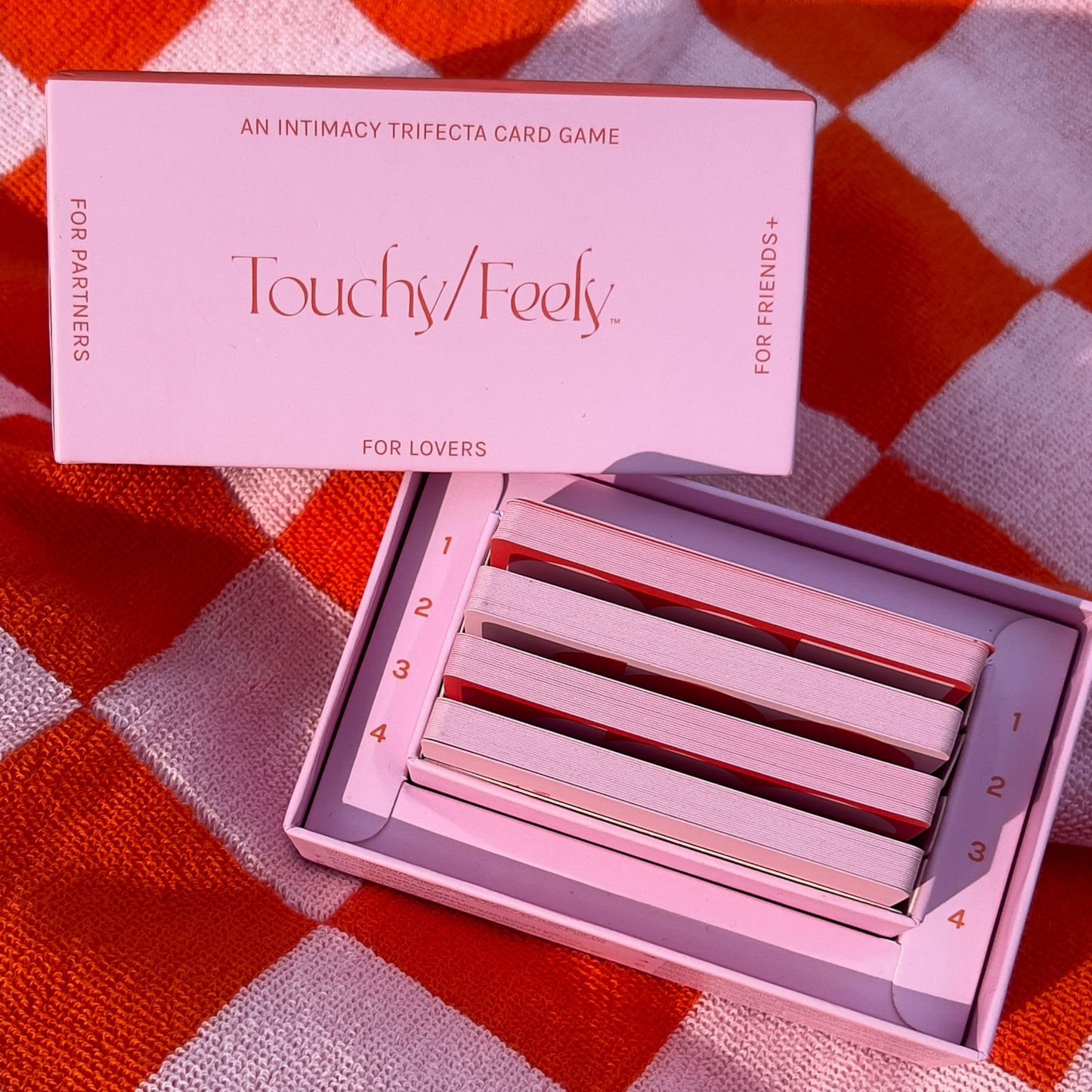 TOUCHY/FEELY™ intimacy card game