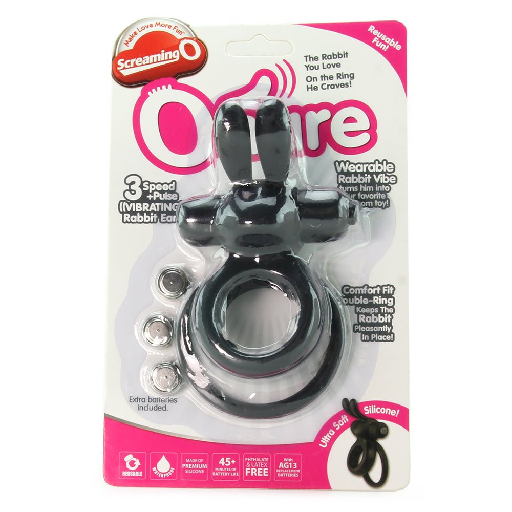 Hare Silicone Vibrating Cock Ring - OH WHAT BEAUTY